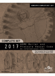 ASME BPVC SET: 2017  Boiler and Pressure Vessel Code - Complete Set